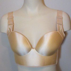Butterfly Goldish Corset Wireless Bra Size 36/80